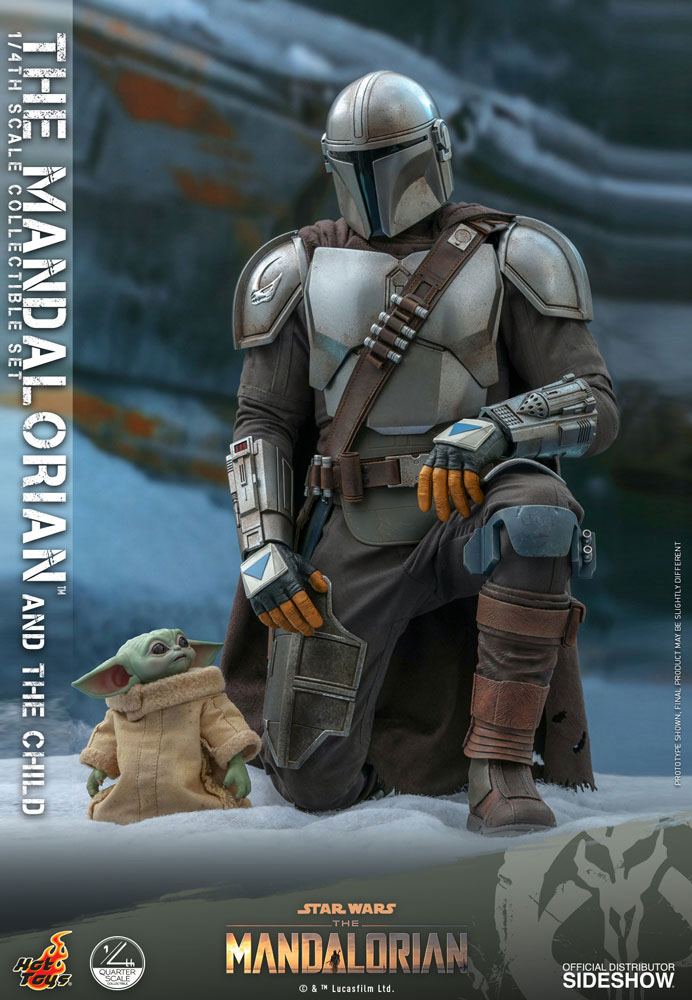 Star Wars The Mandalorian Action Figure 2-Pack 1/4 The Mandalorian &amp; The Child 46 cm