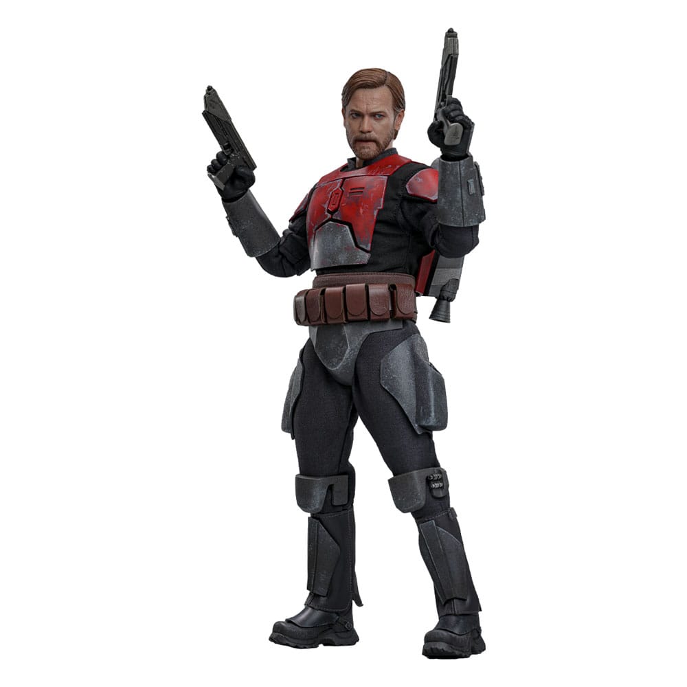 Star Wars: The Clone Wars Movie Masterpiece Action Figure 1/6 Obi-Wan (Mandalorian Armor) Hot Toys Exclusive 31 cm