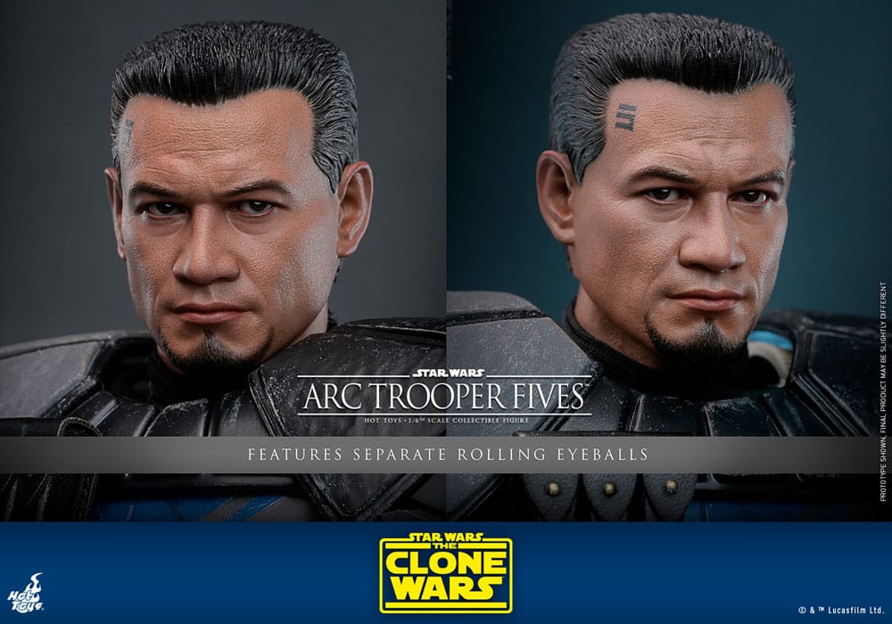 Star Wars: The Clone Wars Action Figure 1/6 Arc Trooper Fives 30 cm