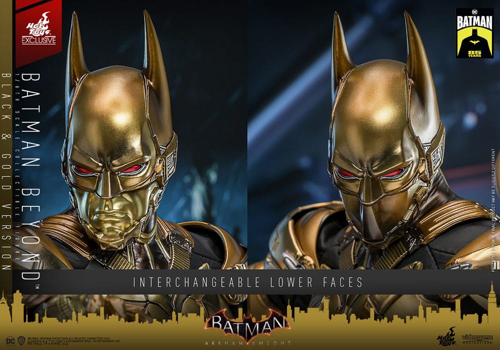 Batman: Arkham Knight Videogame Masterpiece Action Figure 1/6 Batman Beyond (Black & Gold Version) 32 cm