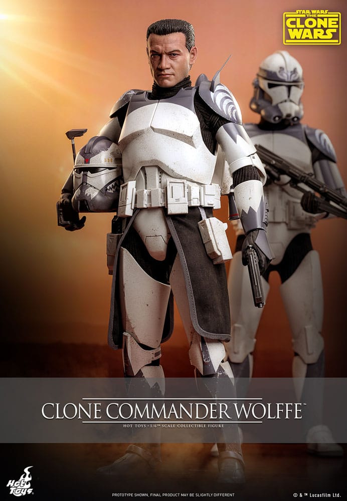 Star Wars: The Clone Wars Action Figure 1/6 Clone Commander Wolffe 30 cm