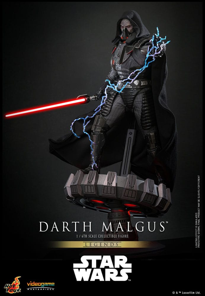 Star Wars Legends Videogame Masterpiece Action Figure 1/6 Darth Malgus 34 cm