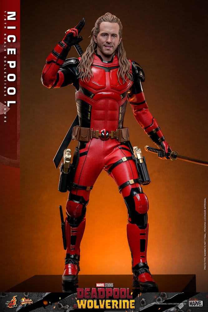 Deadpool & Wolverine Movie Masterpiece Action Figure 1/6 Nicepool 30 cm