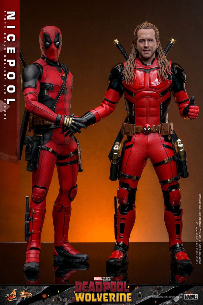 Deadpool & Wolverine Movie Masterpiece Action Figure 1/6 Nicepool 30 cm