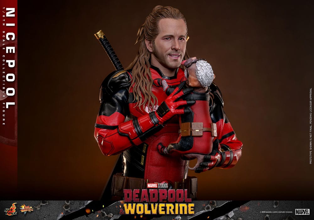 Deadpool & Wolverine Movie Masterpiece Action Figure 1/6 Nicepool 30 cm