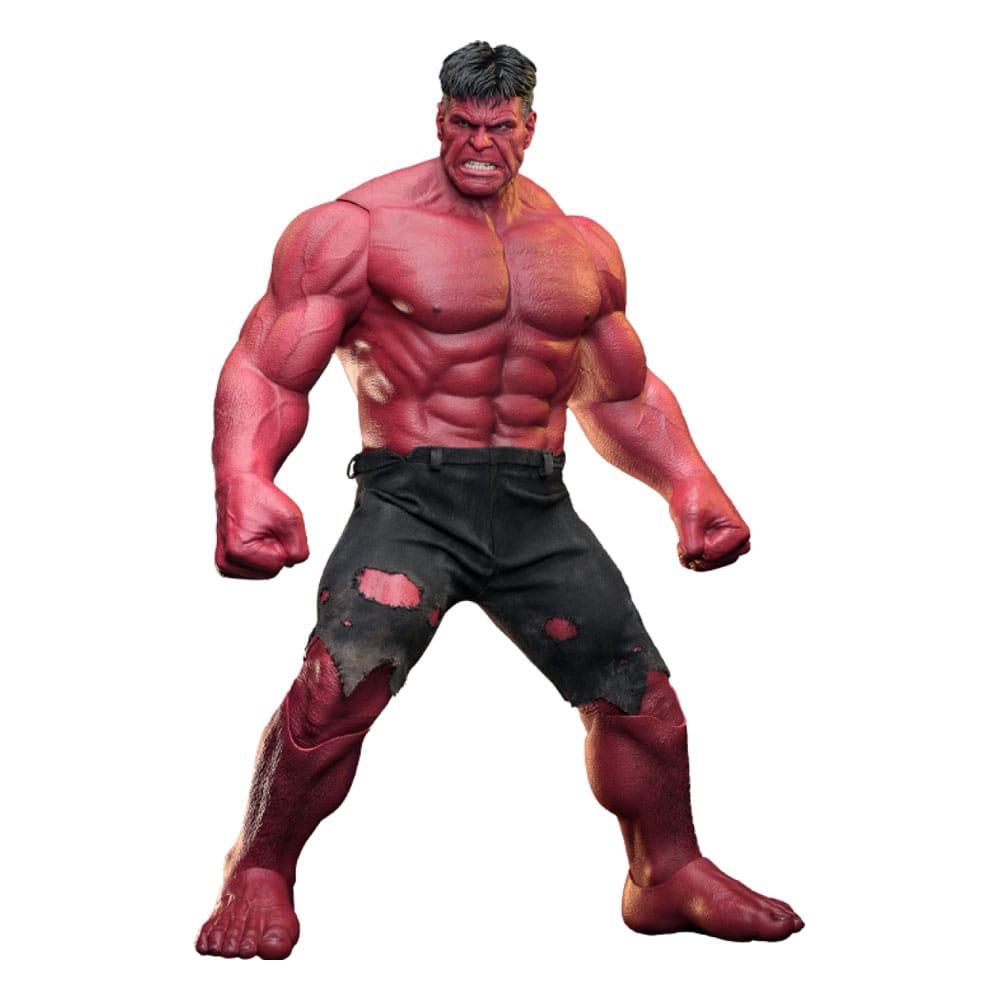 Captain America: Brave New World Movie Masterpiece Action Figure 1/6 Red Hulk 47 cm