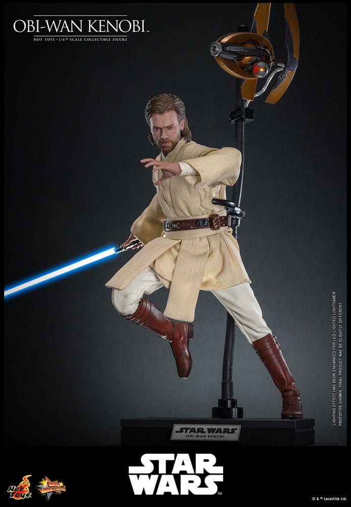 Star Wars: Episode II - Attack of the Clones Action Figure 1/6 Obi-Wan Kenobi 31 cm