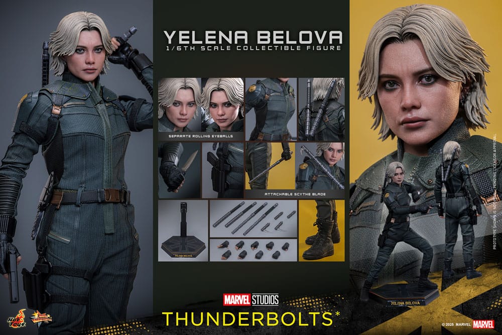 Thunderbolts Movie Masterpiece Action Figure 1/6 Yelena Belova 28 cm