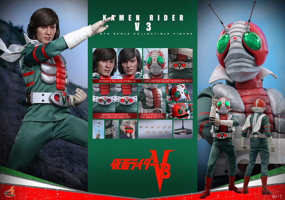 Kamen Rider V3 1/6 Kamen Rider V3 30 cm