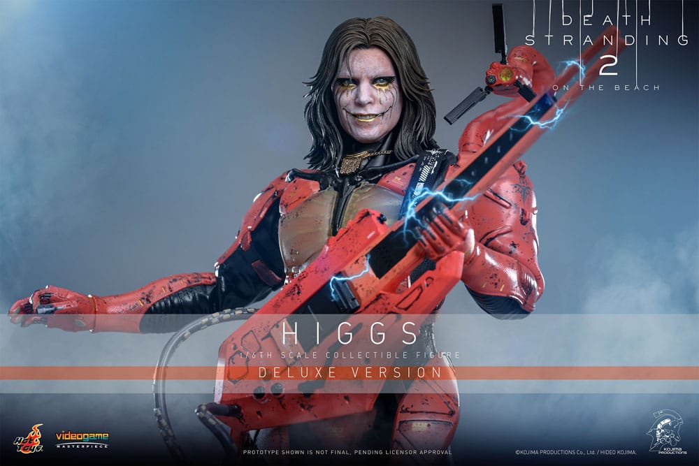 Death Stranding 2: On the Beach Videogame Masterpiece Action Figure 1/6 Higgs (Deluxe Version) 33 cm