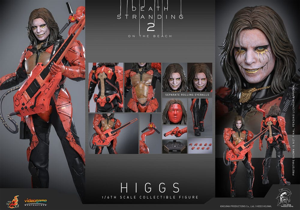 Death Stranding 2: On the Beach Videogame Masterpiece Action Figure 1/6 Higgs 33 cm