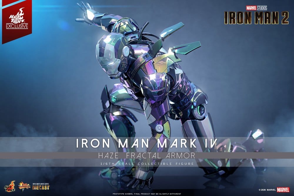 Iron Man 2 Action Figure 1/6 Iron Man Mark IV (Haze Fractal Armor) 33 cm