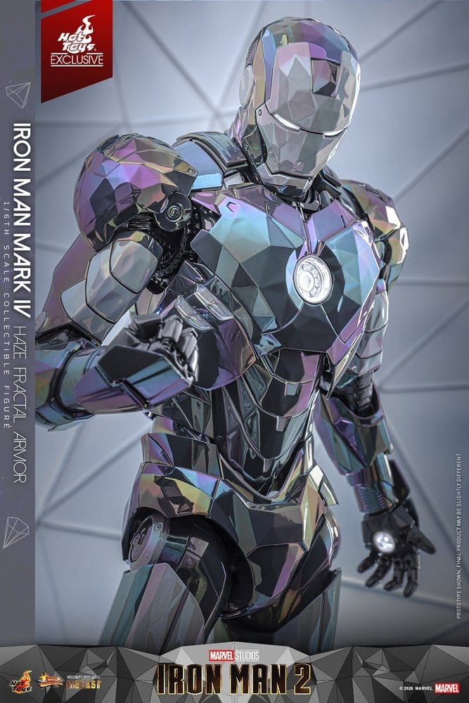 Iron Man 2 Action Figure 1/6 Iron Man Mark IV (Haze Fractal Armor) 33 cm