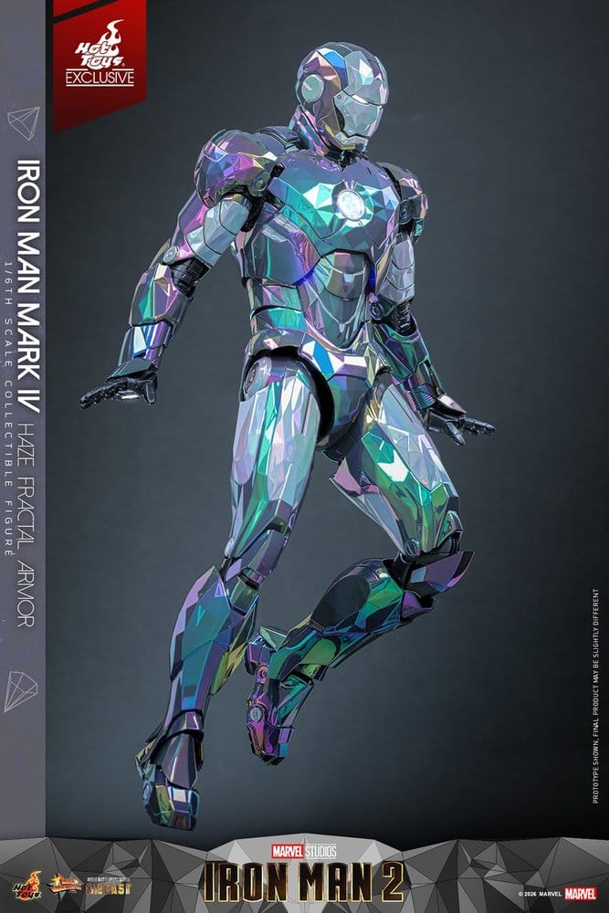 Iron Man 2 Action Figure 1/6 Iron Man Mark IV (Haze Fractal Armor) 33 cm