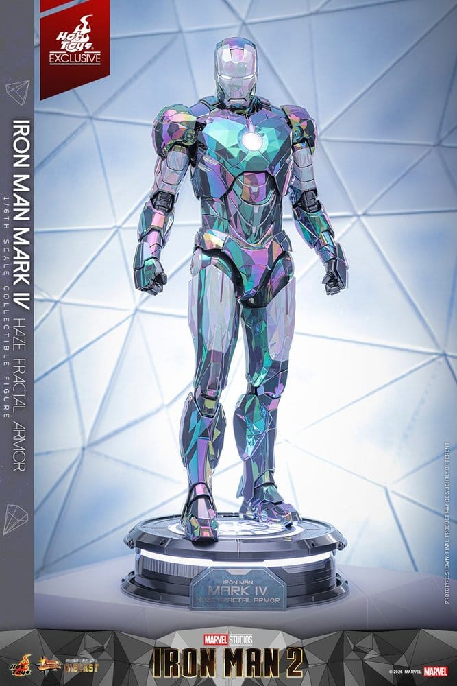 Iron Man 2 Action Figure 1/6 Iron Man Mark IV (Haze Fractal Armor) 33 cm