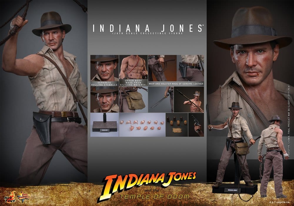 Indiana Jones Movie Masterpiece Action Figure 1/6 Indiana Jones 30 cm