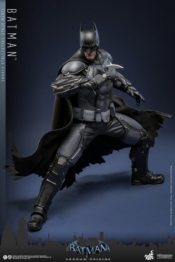 Batman Arkham Origins Videogame Masterpiece Action Figure 1/6 Batman 33 cm
