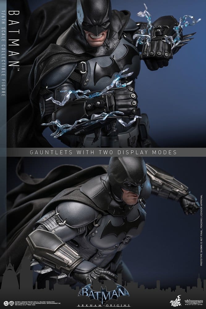 Batman Arkham Origins Videogame Masterpiece Action Figure 1/6 Batman 33 cm