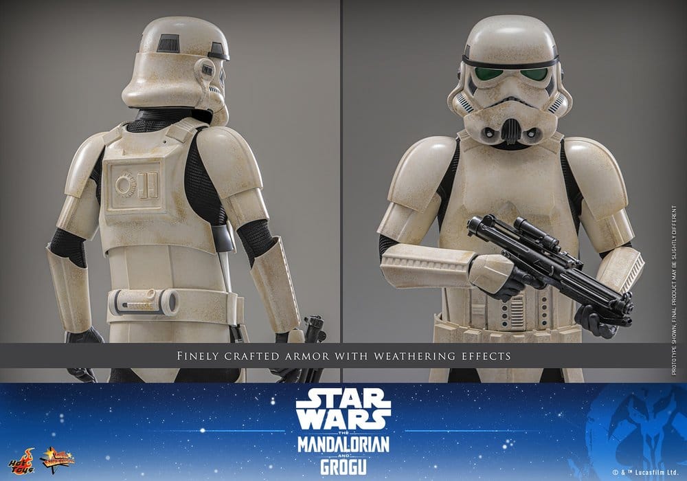 Star Wars: The Mandalorian & Grogu Movie Masterpiece Action Figure 1/6 Imperial Remnant Stormtrooper 30 cm