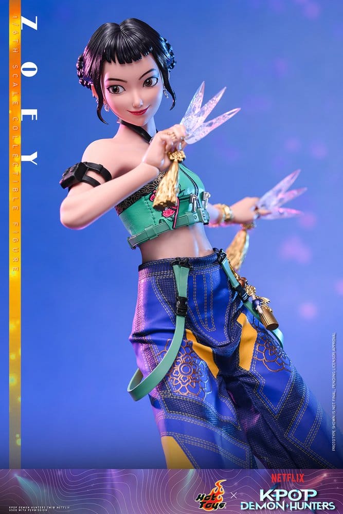 KPop Demon Hunters Action Figure 1/6 Zoey 27 cm