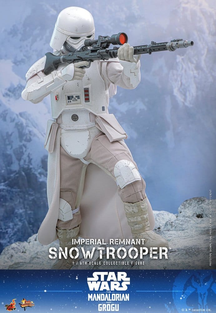 Star Wars: The Mandalorian & Grogu Movie Masterpiece Action Figure 1/6 Imperial Remnant Snowtrooper 30 cm