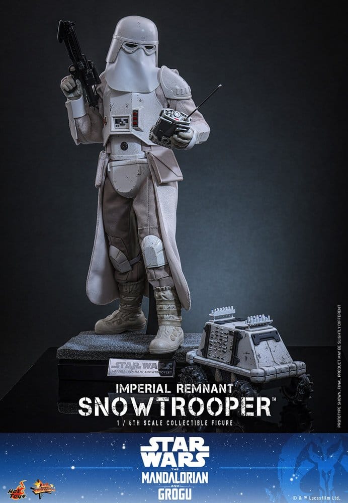 Star Wars: The Mandalorian & Grogu Movie Masterpiece Action Figure 1/6 Imperial Remnant Snowtrooper 30 cm