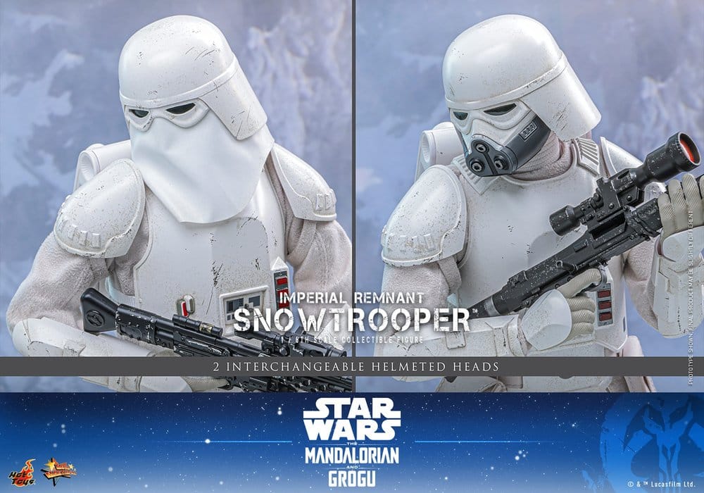 Star Wars: The Mandalorian & Grogu Movie Masterpiece Action Figure 1/6 Imperial Remnant Snowtrooper 30 cm