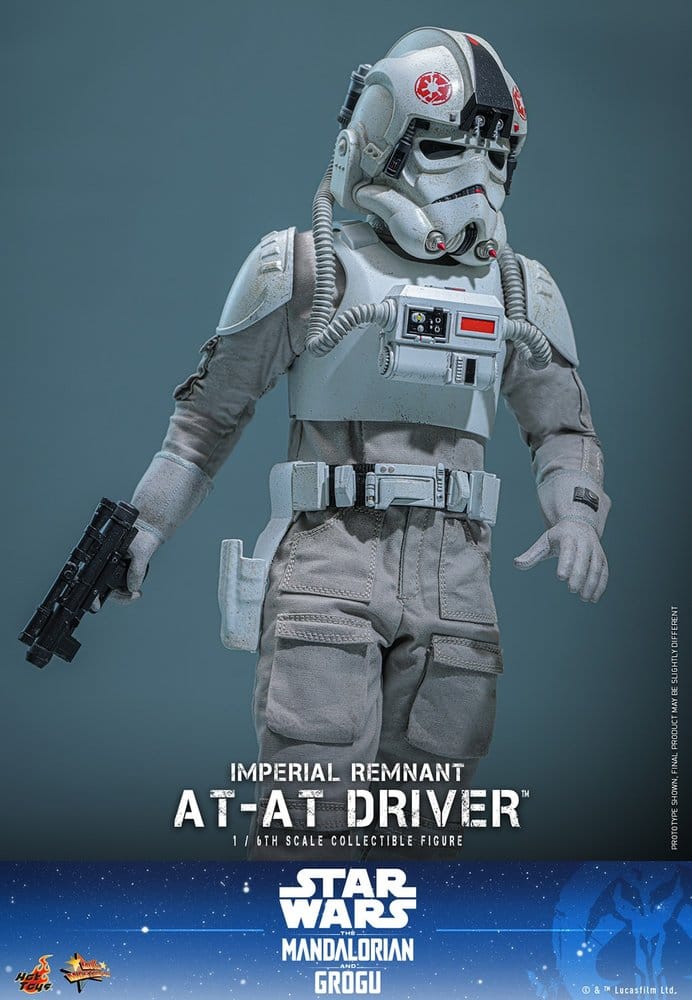 Star Wars Movie Masterpiece Action Figure 1/6 Imperial Remnant AT-AT Driver 30 cm