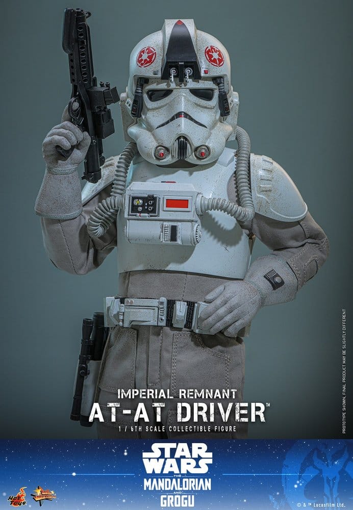 Star Wars Movie Masterpiece Action Figure 1/6 Imperial Remnant AT-AT Driver 30 cm
