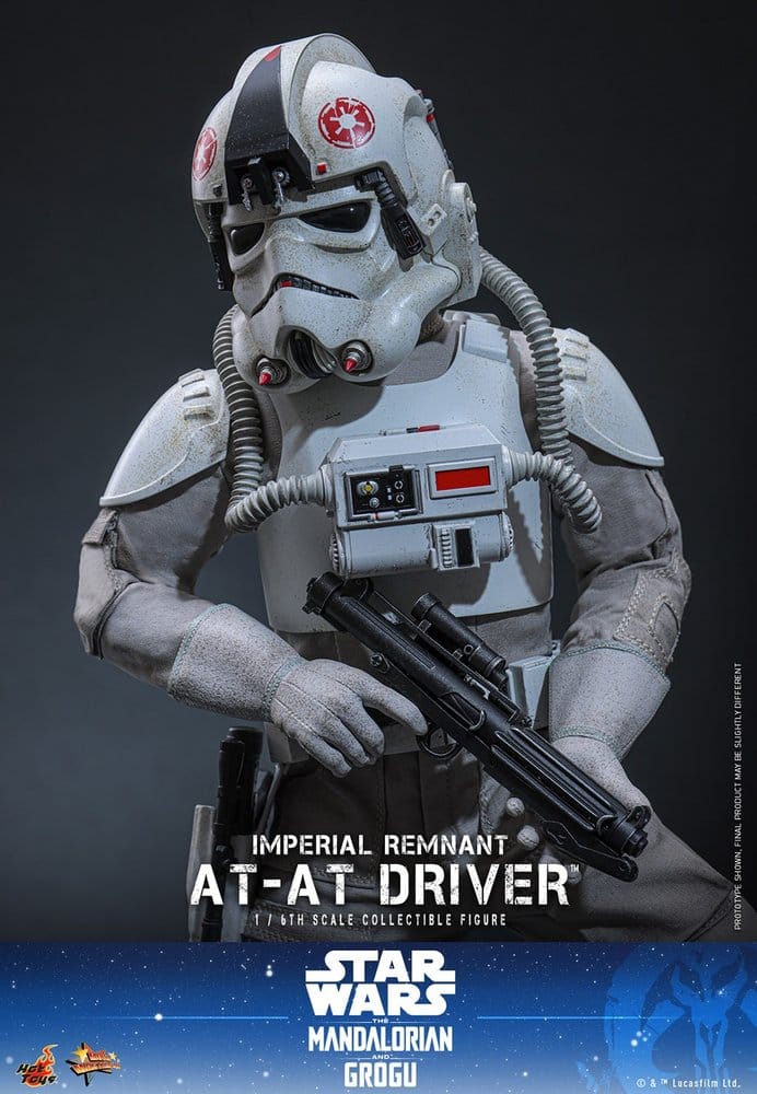 Star Wars Movie Masterpiece Action Figure 1/6 Imperial Remnant AT-AT Driver 30 cm
