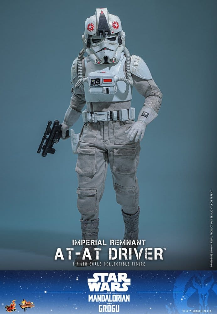Star Wars Movie Masterpiece Action Figure 1/6 Imperial Remnant AT-AT Driver 30 cm