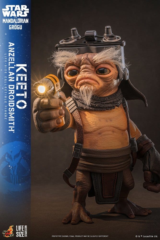 Star Wars: The Mandalorian & Grogu Life-Size Masterpiece Life-Size Figure Keeto (Anzellan Droidsmith) 26 cm