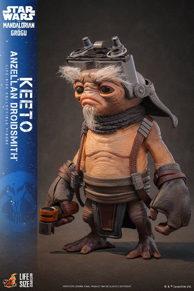 Star Wars: The Mandalorian & Grogu Life-Size Masterpiece Life-Size Figure Keeto (Anzellan Droidsmith) 26 cm