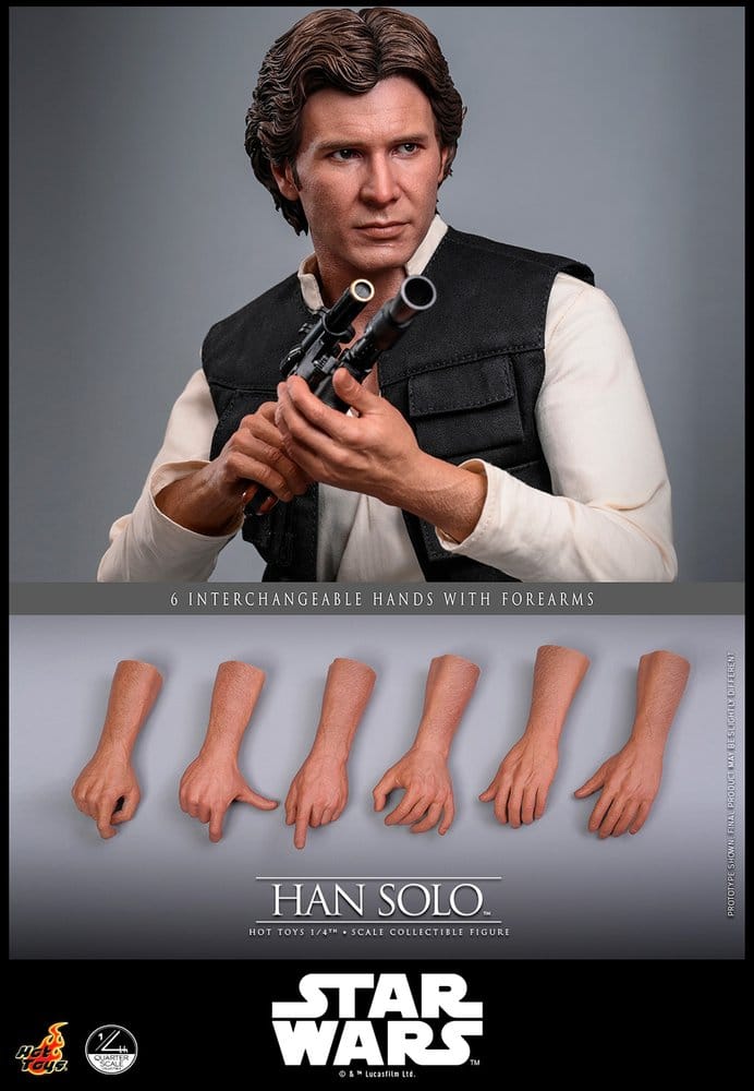 Star Wars Episode IV Action Figure 1/4 Han Solo 46 cm