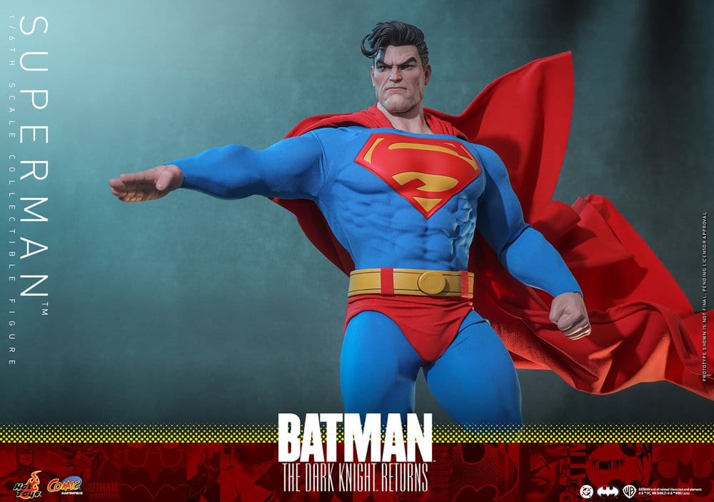Batman: The Dark Knight Returns Comic Masterpiece Action Figure 1/6 Superman 34 cm