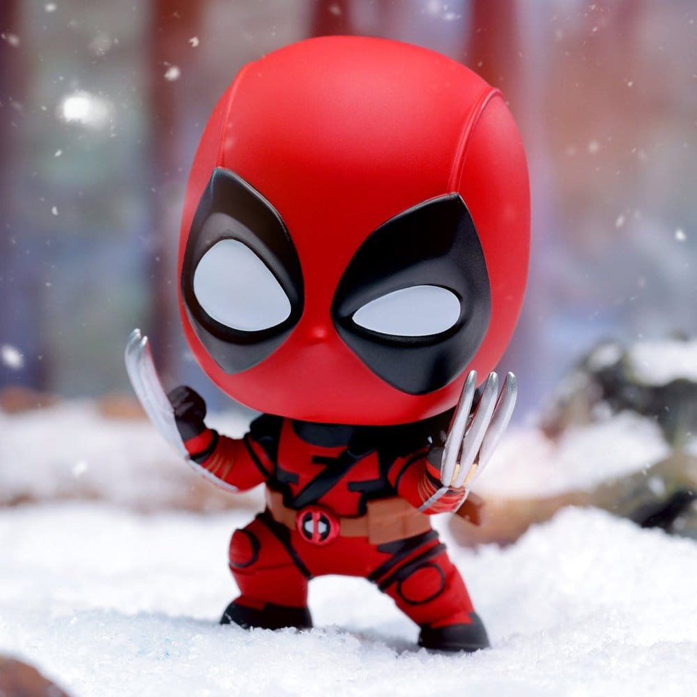 Deadpool & Wolverine Cosbi Mini Figures 9 cm Series 2 Blind Box Display (8)