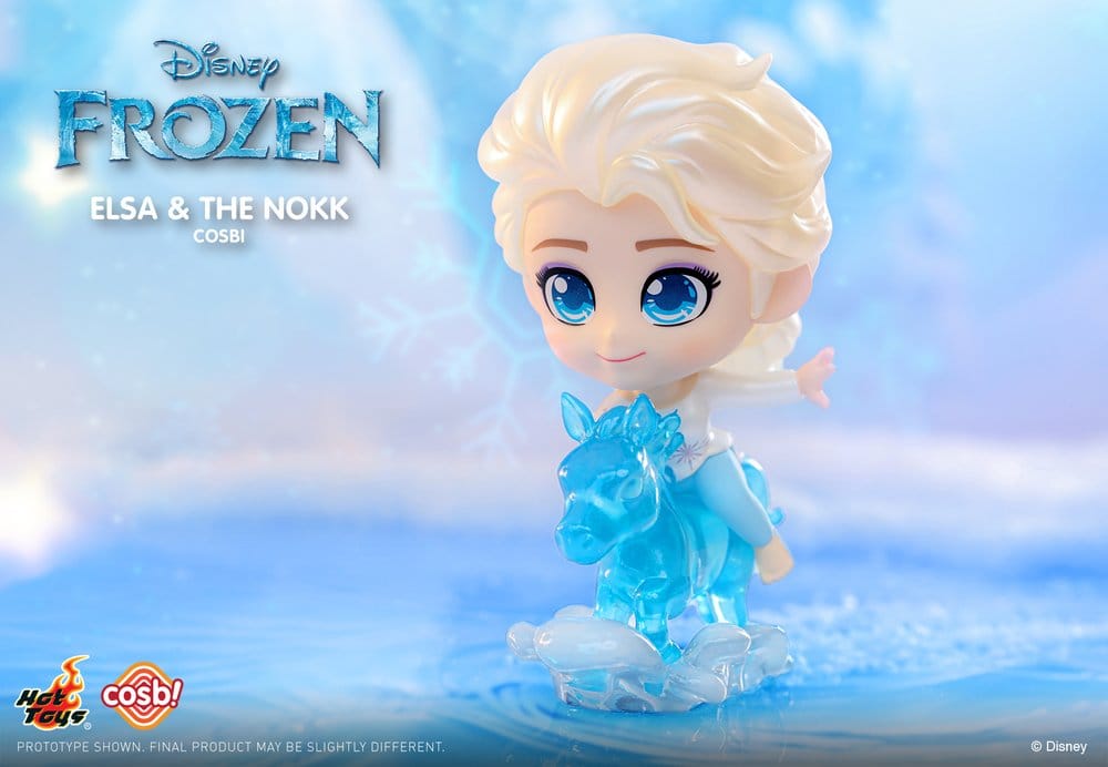 Frozen Cosbi Mini Figures 8 cm Blind Box Display (8)