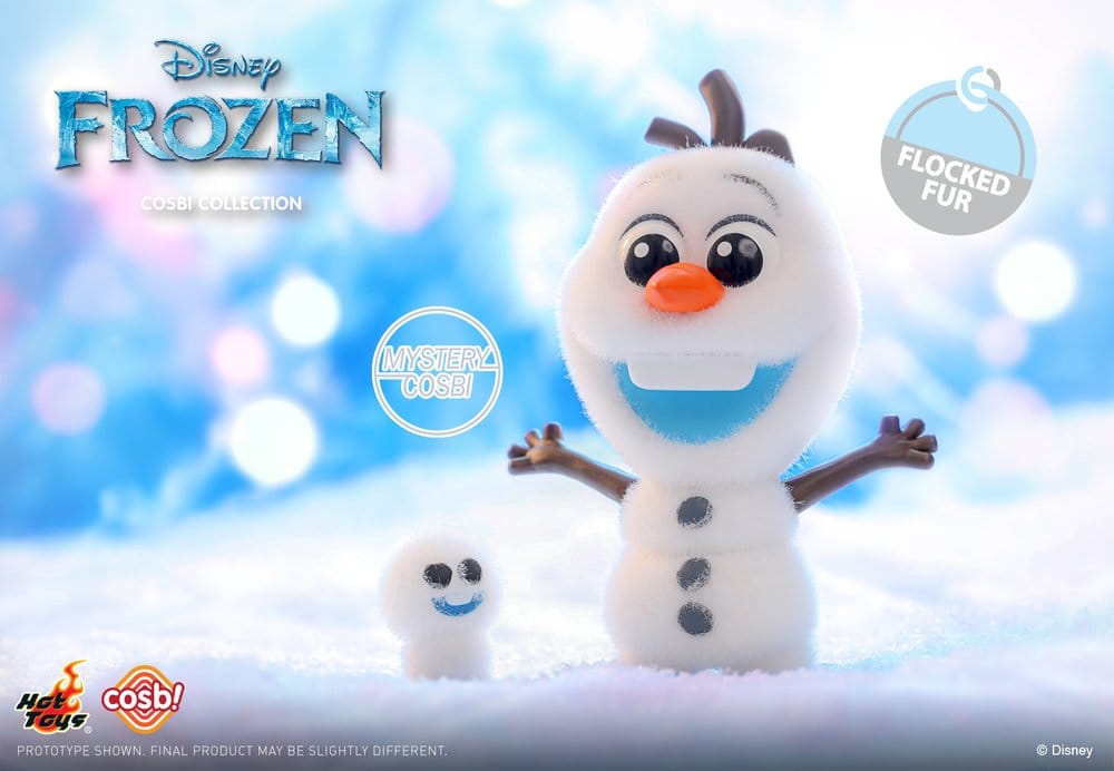 Frozen Cosbi Mini Figures 8 cm Blind Box Display (8)