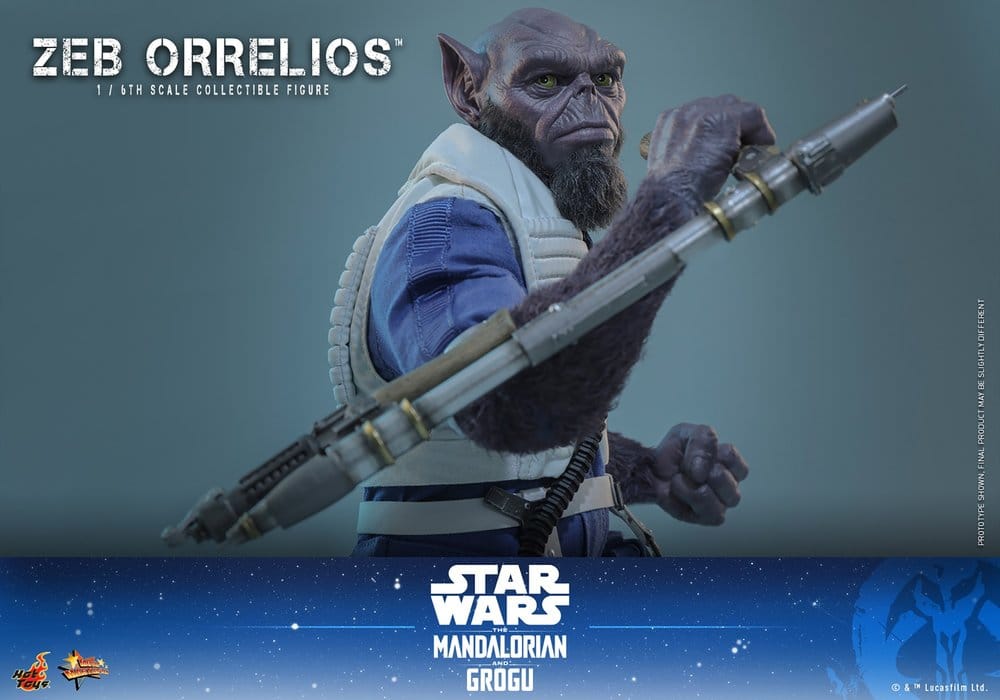 Star Wars Movie Masterpiece Action Figure 1/6 Zeb Orrelios 33 cm
