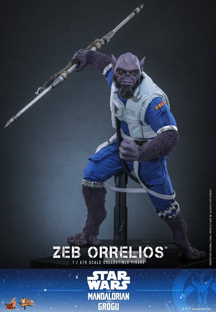 Star Wars Movie Masterpiece Action Figure 1/6 Zeb Orrelios 33 cm