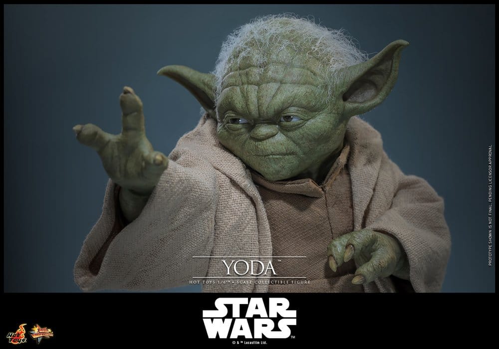Star Wars: Revenge of the Sith Movie Masterpiece Action Figure 1/6 Yoda 14 cm