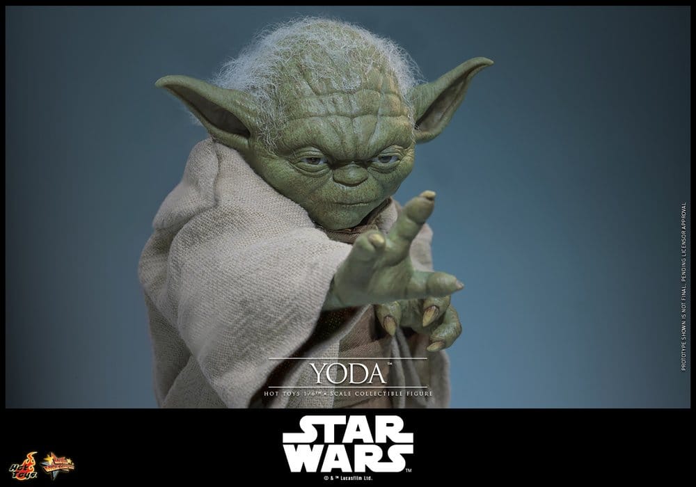 Star Wars: Revenge of the Sith Movie Masterpiece Action Figure 1/6 Yoda 14 cm