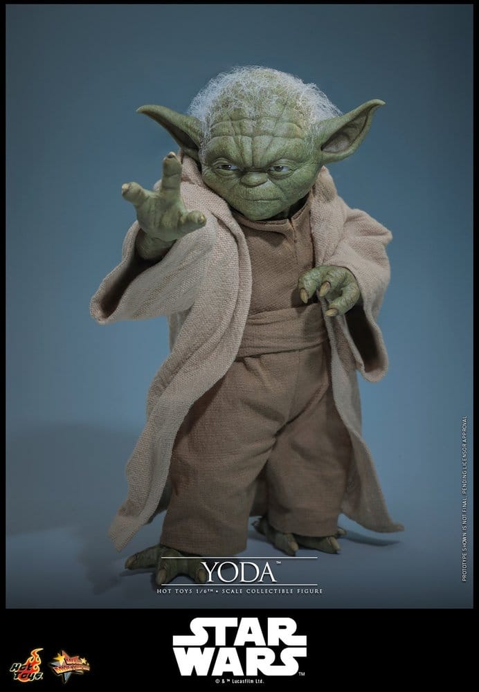Star Wars: Revenge of the Sith Movie Masterpiece Action Figure 1/6 Yoda 14 cm