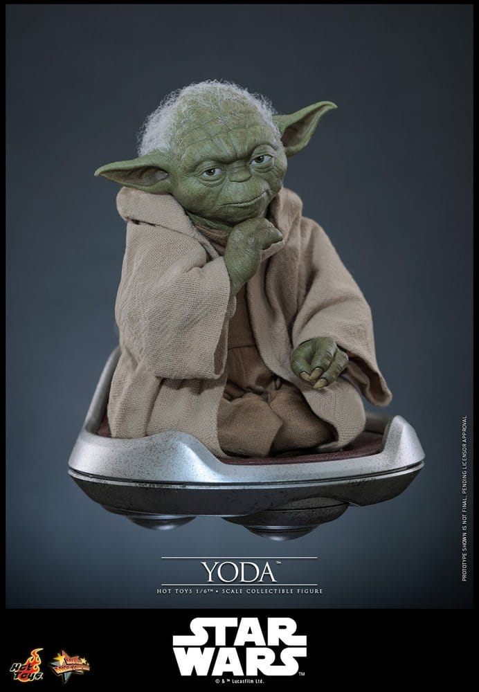 Star Wars: Revenge of the Sith Movie Masterpiece Action Figure 1/6 Yoda 14 cm