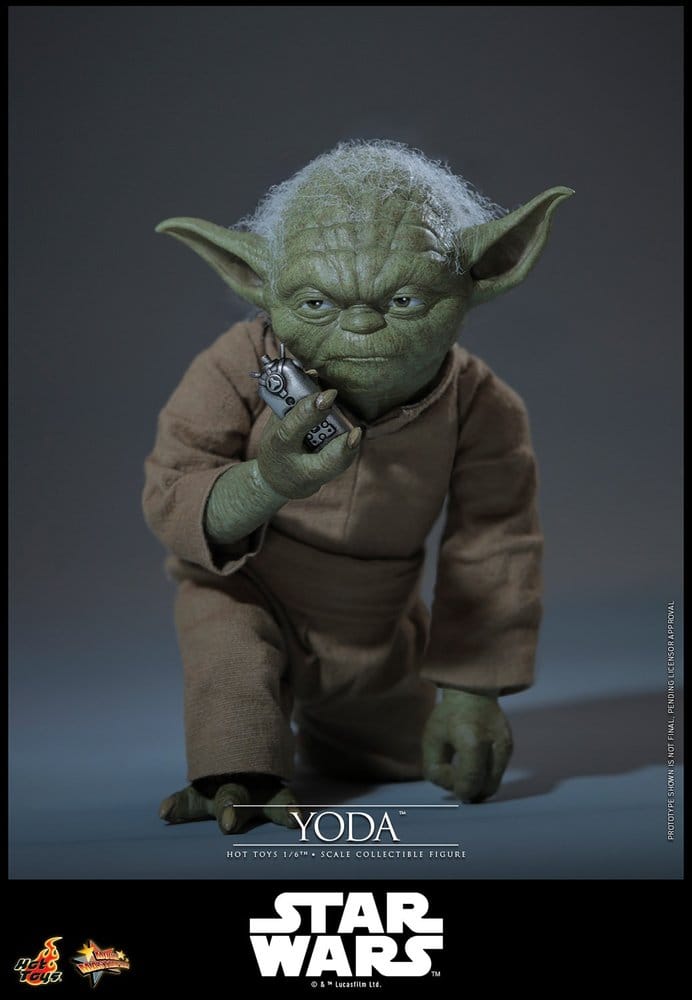 Star Wars: Revenge of the Sith Movie Masterpiece Action Figure 1/6 Yoda 14 cm