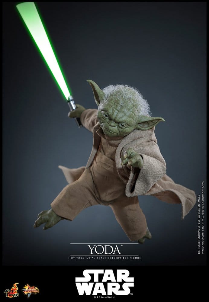 Star Wars: Revenge of the Sith Movie Masterpiece Action Figure 1/6 Yoda 14 cm