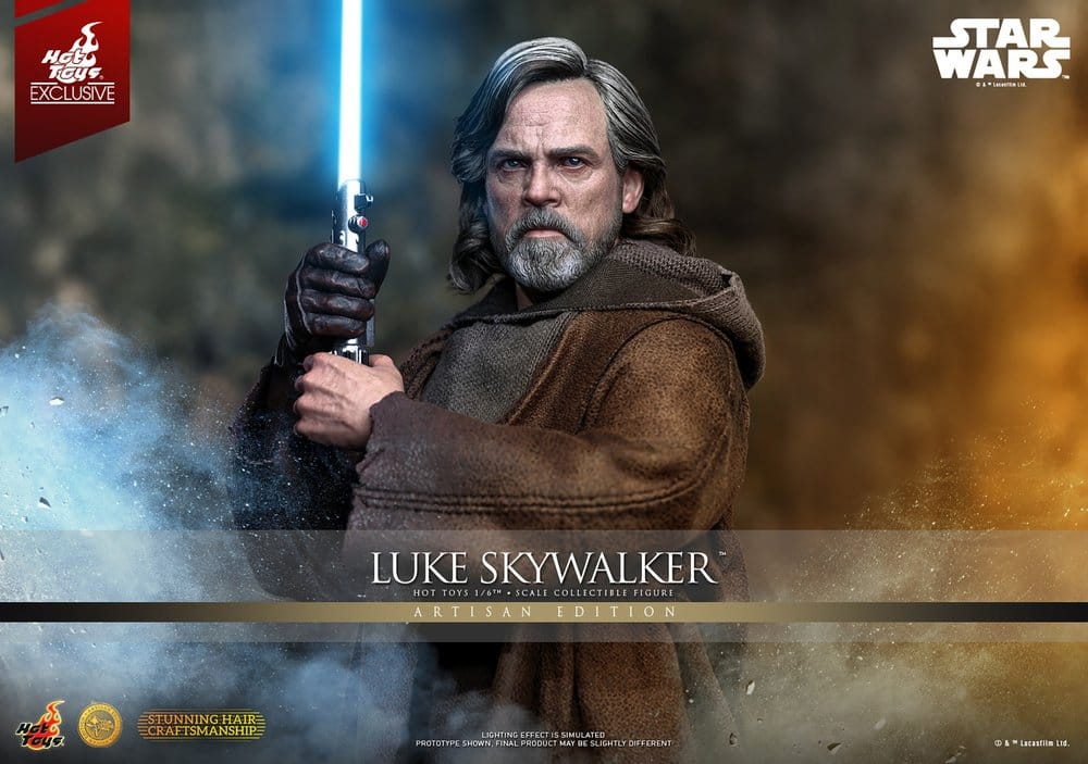 Star Wars: The Last Jedi Movie Masterpiece Action Figure 1/6 Luke Skywalker (Artisan Edition) 29 cm