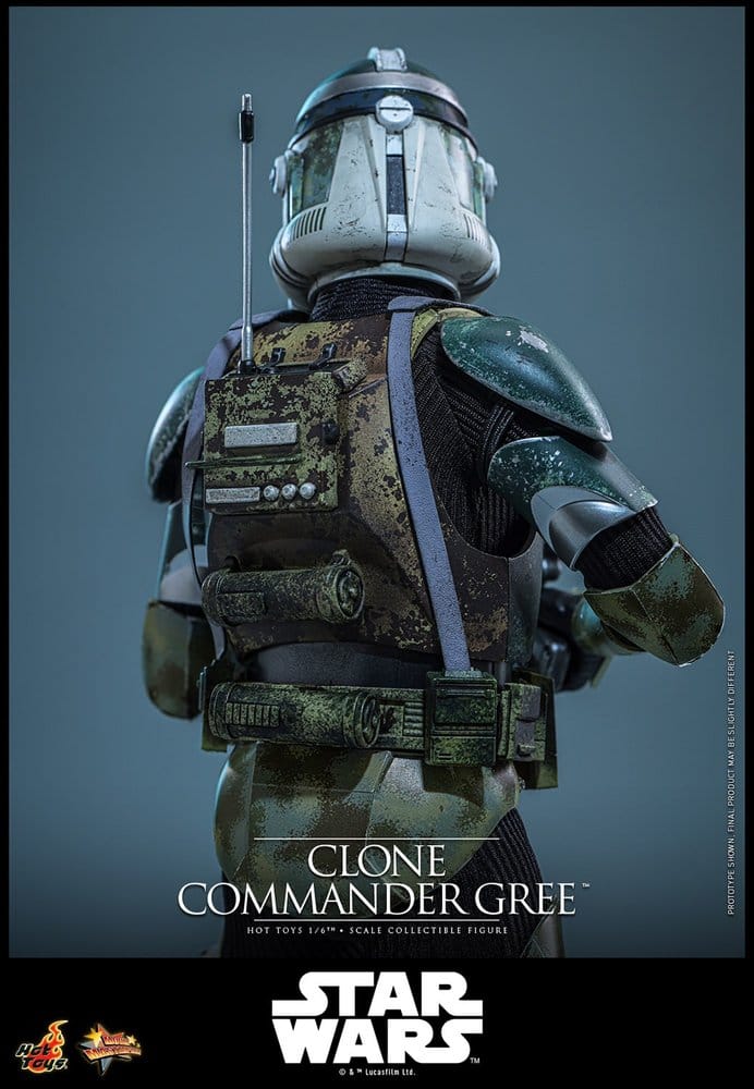 Star Wars Movie Masterpiece Action Figure 1/6 Clone Commander Gree 30 cm