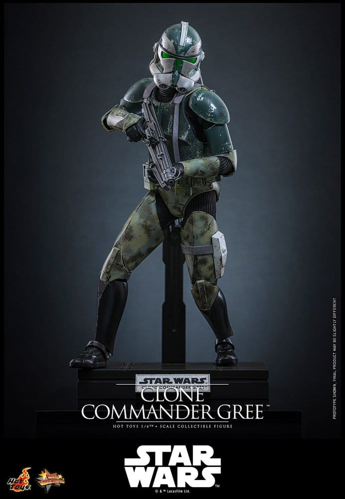 Star Wars Movie Masterpiece Action Figure 1/6 Clone Commander Gree 30 cm