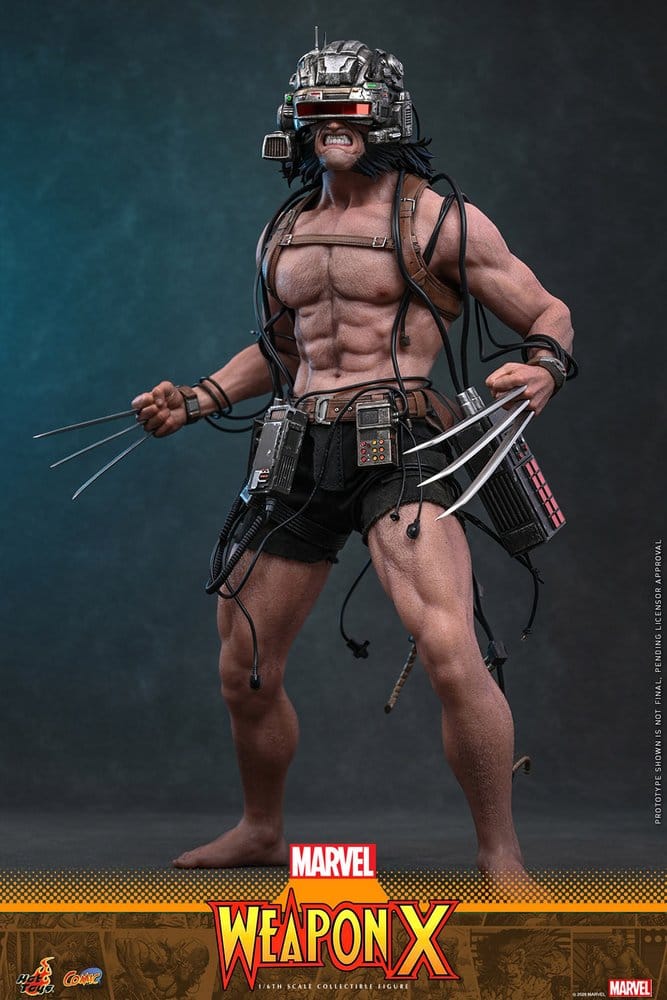 Marvel Comic Masterpiece Action Figure 1/6 Weapon X 31 cm